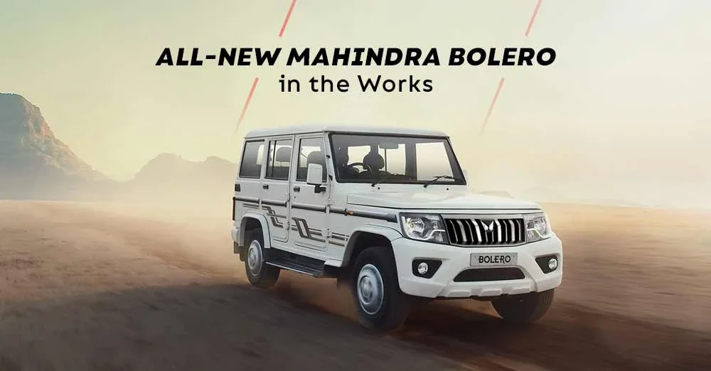 All-New Mahindra Bolero in the Works - New Platform