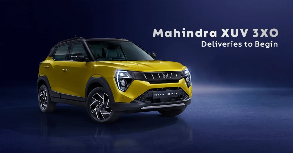 Mahindra XUV 3XO Deliveries Begin; 1500 Units Delivered