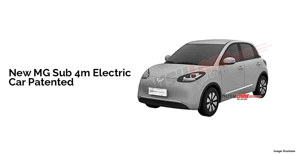New MG Sub 4m Electric Car Patented - BinguoEV
