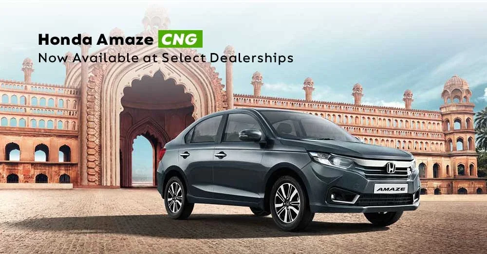 Honda Amaze Gets CNG Kit at Select Dealerships