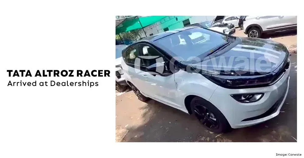 Tata Altroz Racer Reaches Dealerships - New Colour Spied