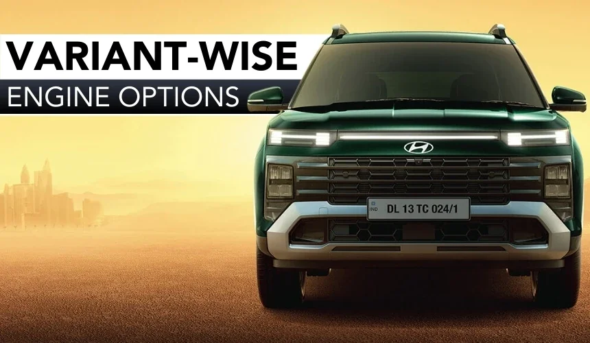 2024 Hyundai Alcazar Facelift Variant-Wise Engine Options