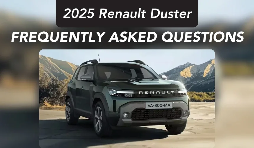 2025 Renault Duster - Frequently Asked Questions