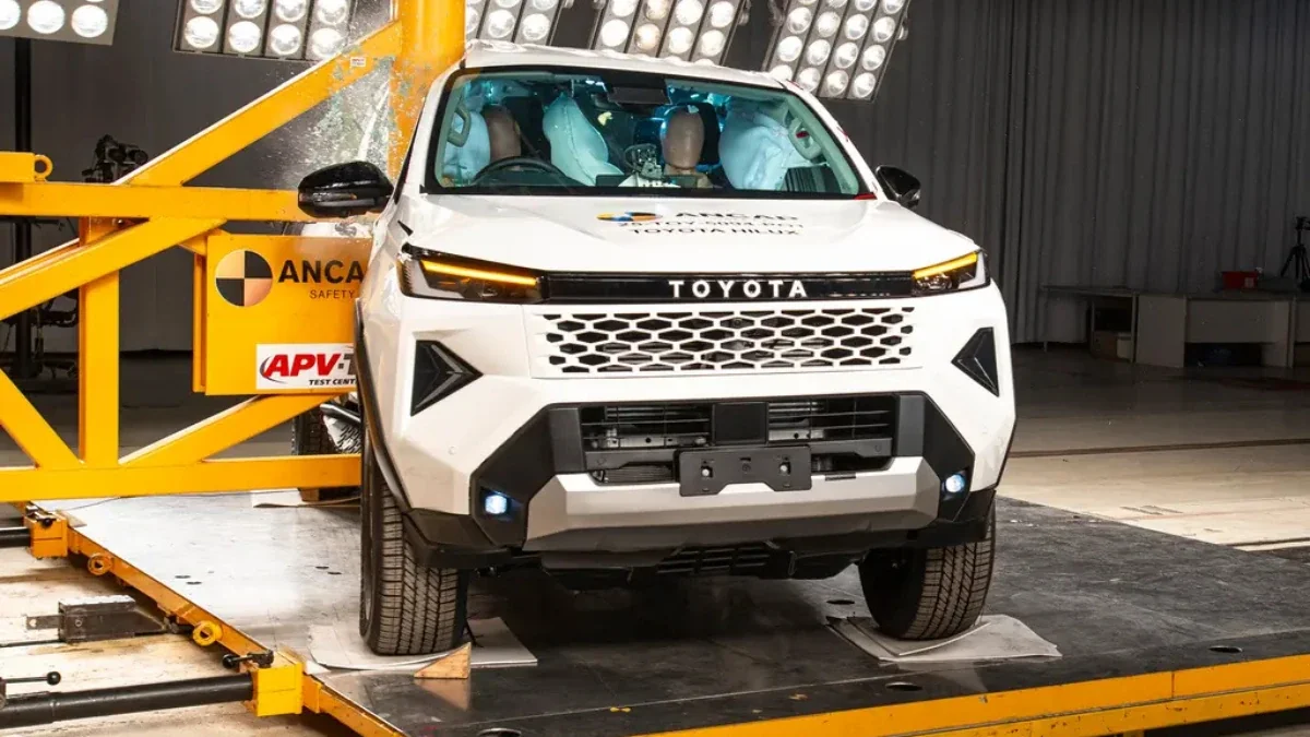 New Toyota Hilux Bags Perfect 5-Star ANCAP Crash Test Rating