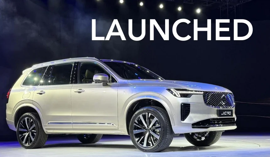 2025 Volvo XC90 Facelift India Launch Price at Rs. 1.03 Crore