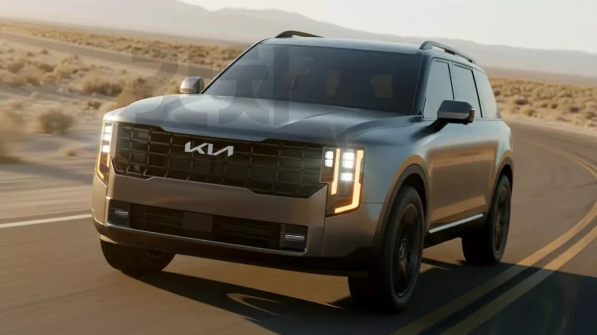 New Kia Telluride 2026 Rendered Ahead of Debut; Official Teasers Out