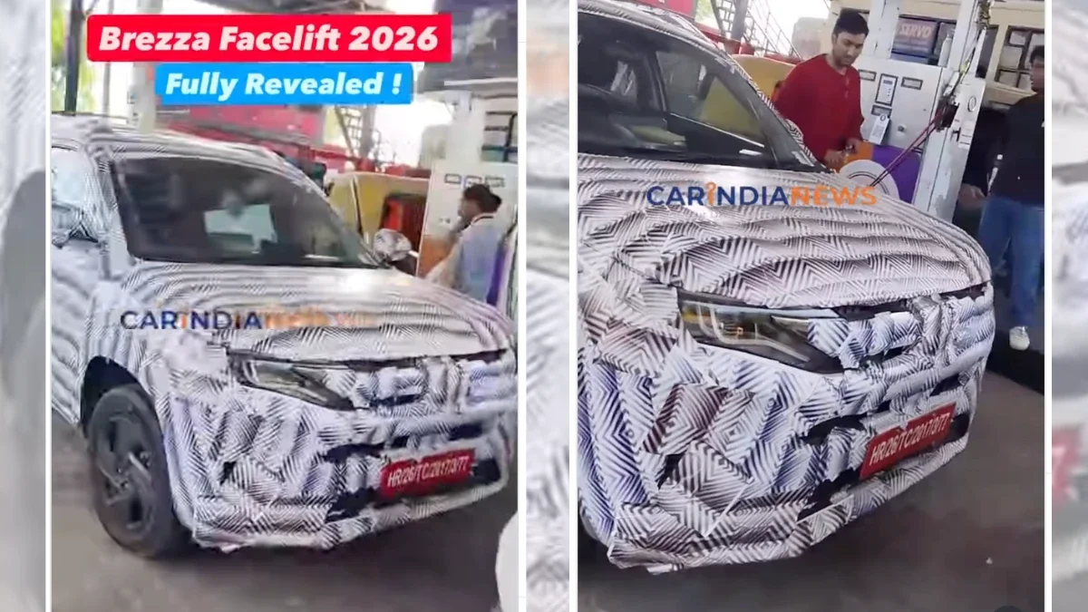 2026 Maruti Brezza Facelift - Design Overhaul and New Features
