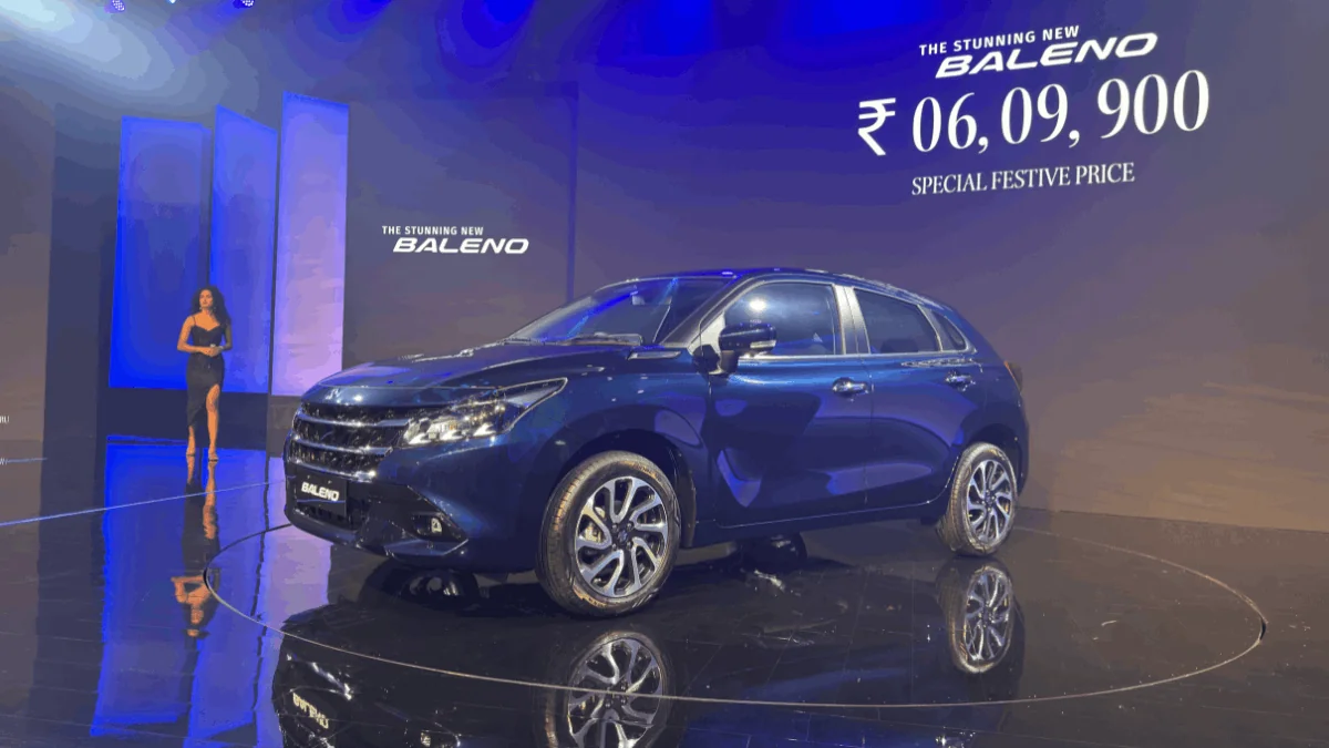 Maruti Baleno facelift design changes