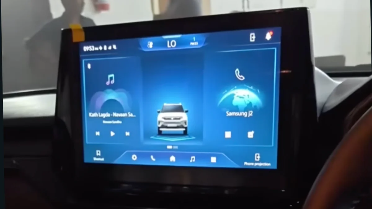 2026 Maruti Brezza touchscreen