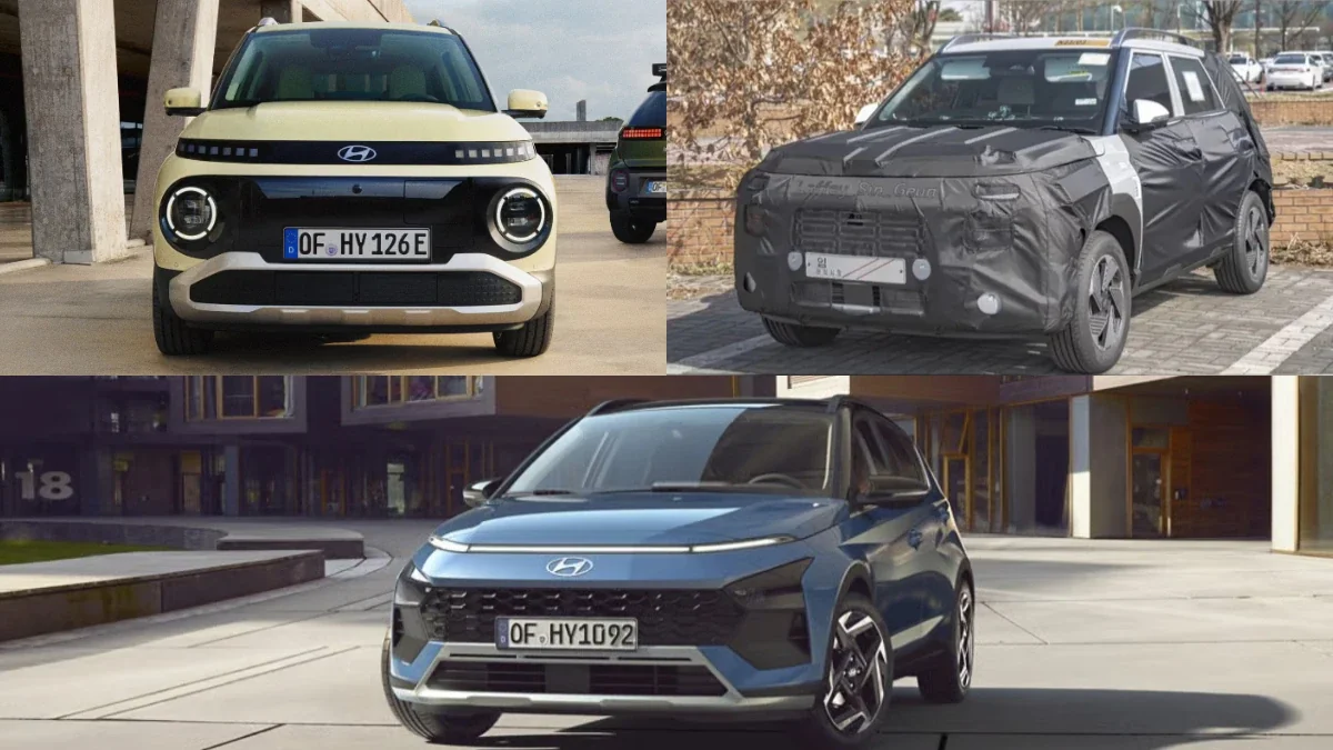 3 Upcoming Hyundai Compact SUVs - New Venue, Bayon and Inster EV