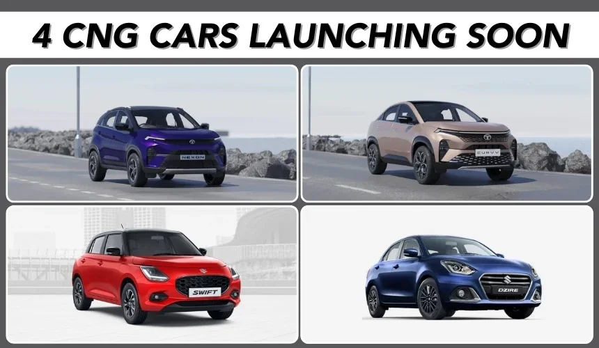 From Tata Nexon to New Swift - 4 CNG Cars Coming Soon