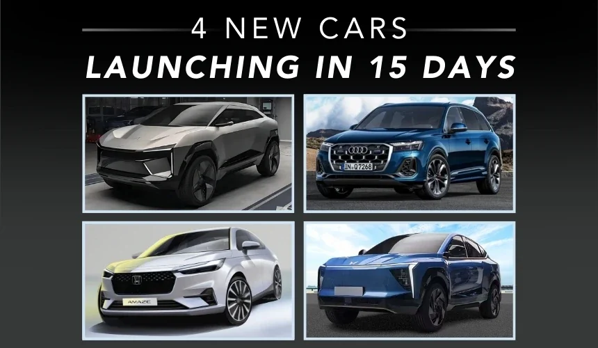 4 New Cars, SUVs Launching in 15 Days - Mahindra BE 6e to New Honda Amaze