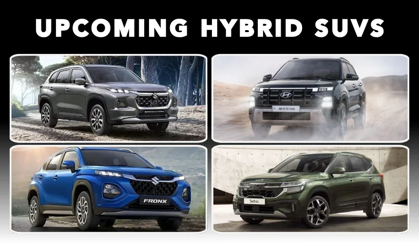 5 Hybrid SUVs Set to Enter the Indian Market