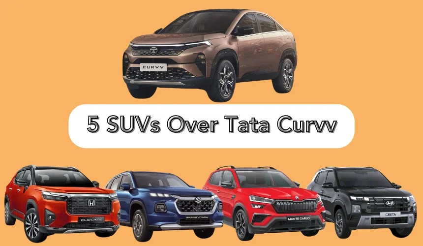 5 SUVs You Can Buy Instead Of Tata Curvv Petrol