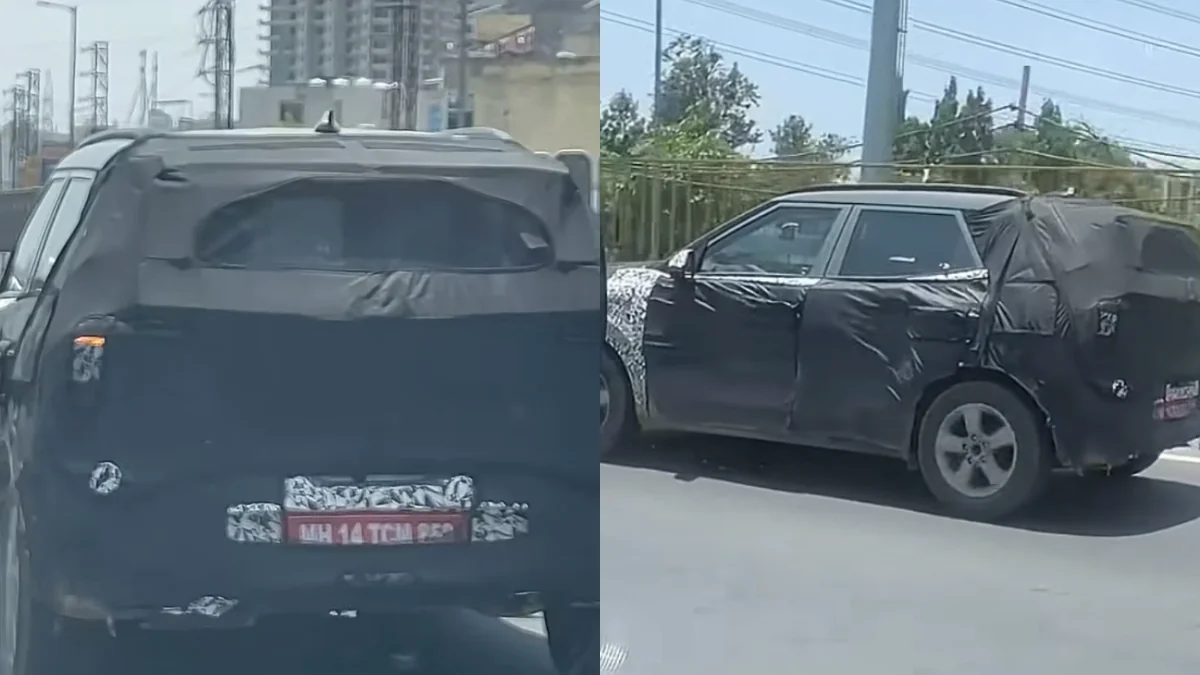 All New Kia Sonet Rear Spied