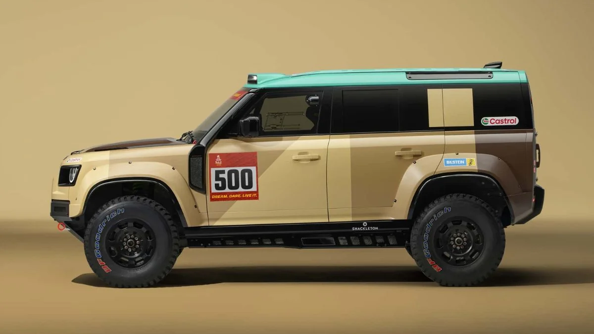Defender Dakar Gets 635hp V8