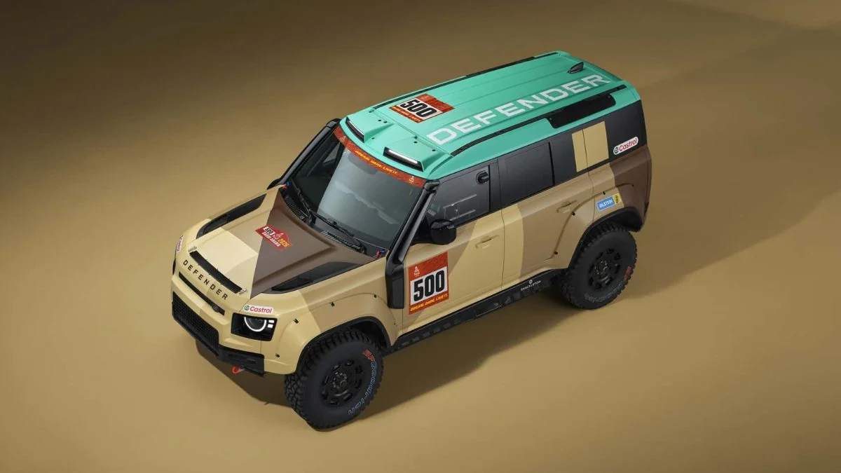 Defender Dakar Gets 635hp V8