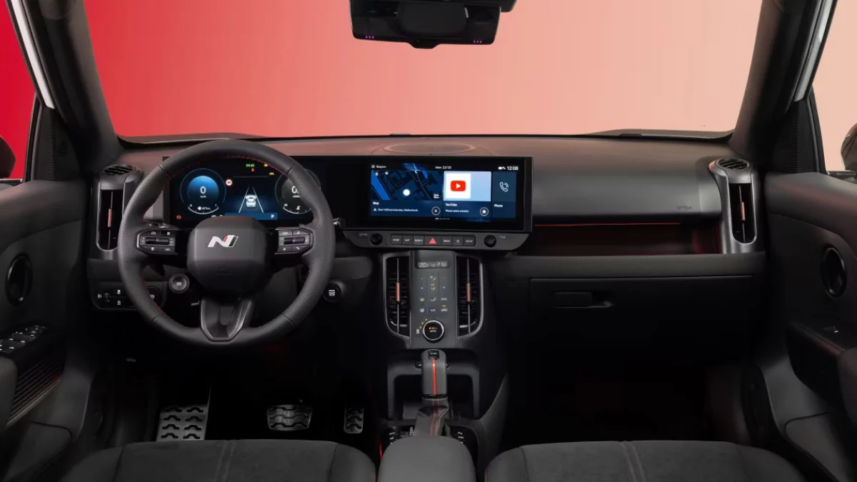 Euro-spec Hyundai Bayon Interior
