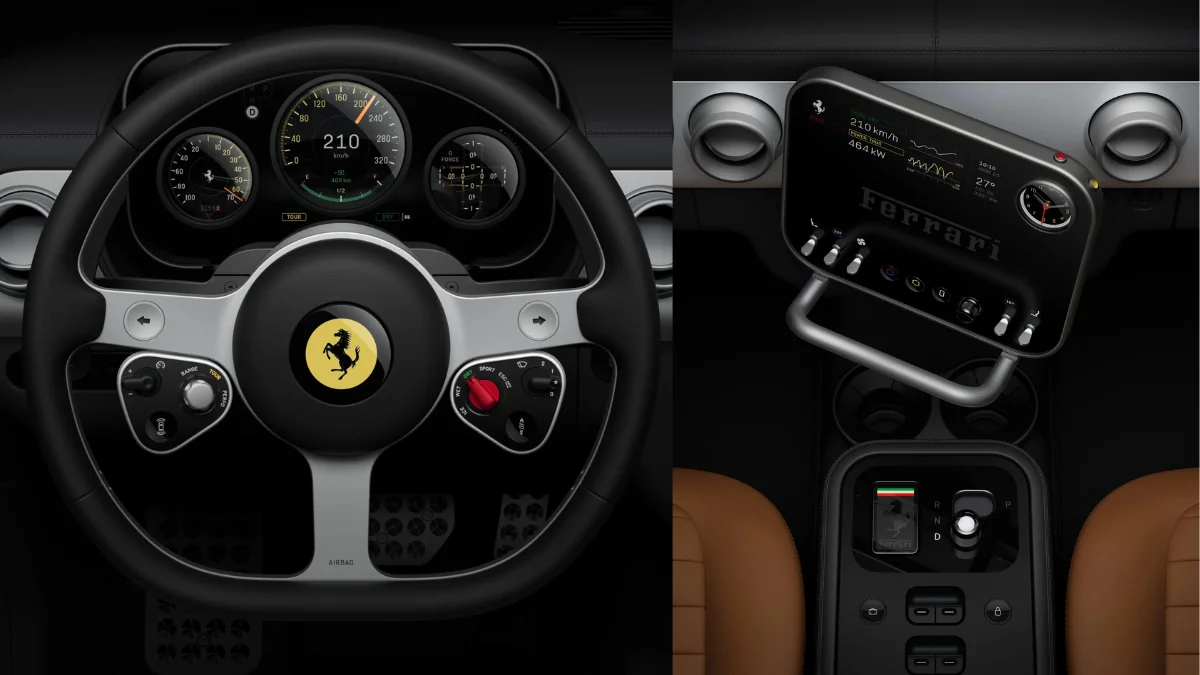 Ferrari Luce Interior