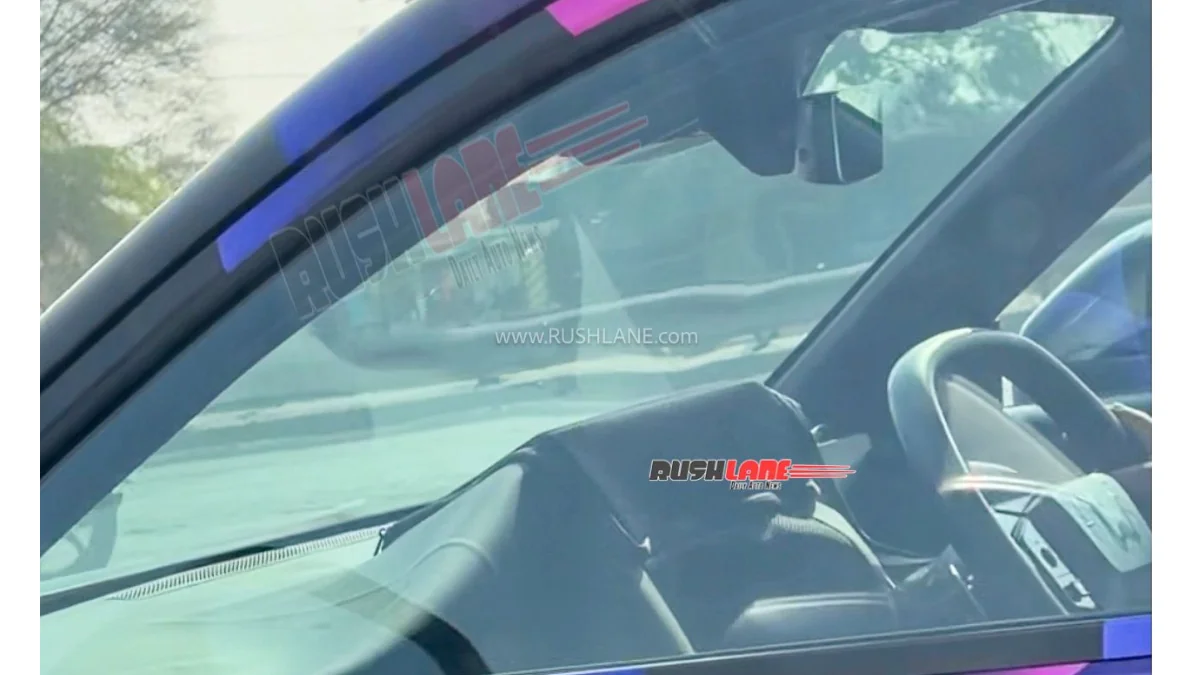 Honda 0 Alpha interior spied