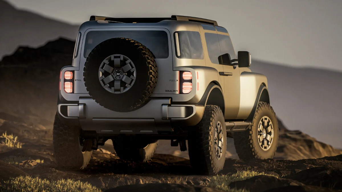 Hyundai Boulder Concept Tailgate