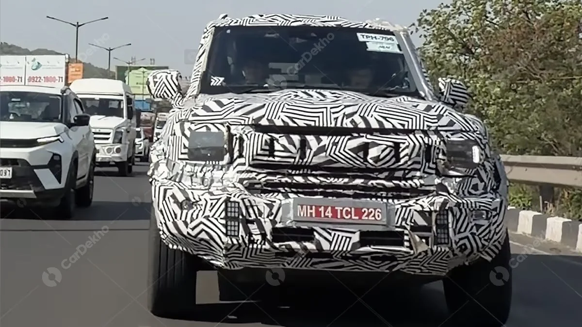 Jetour T2 Front Spied