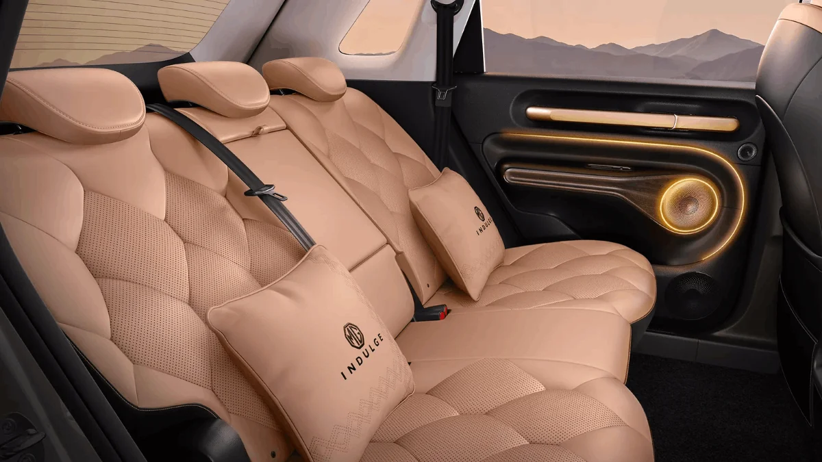 MG Windsor EV Indulge Edition Cabin