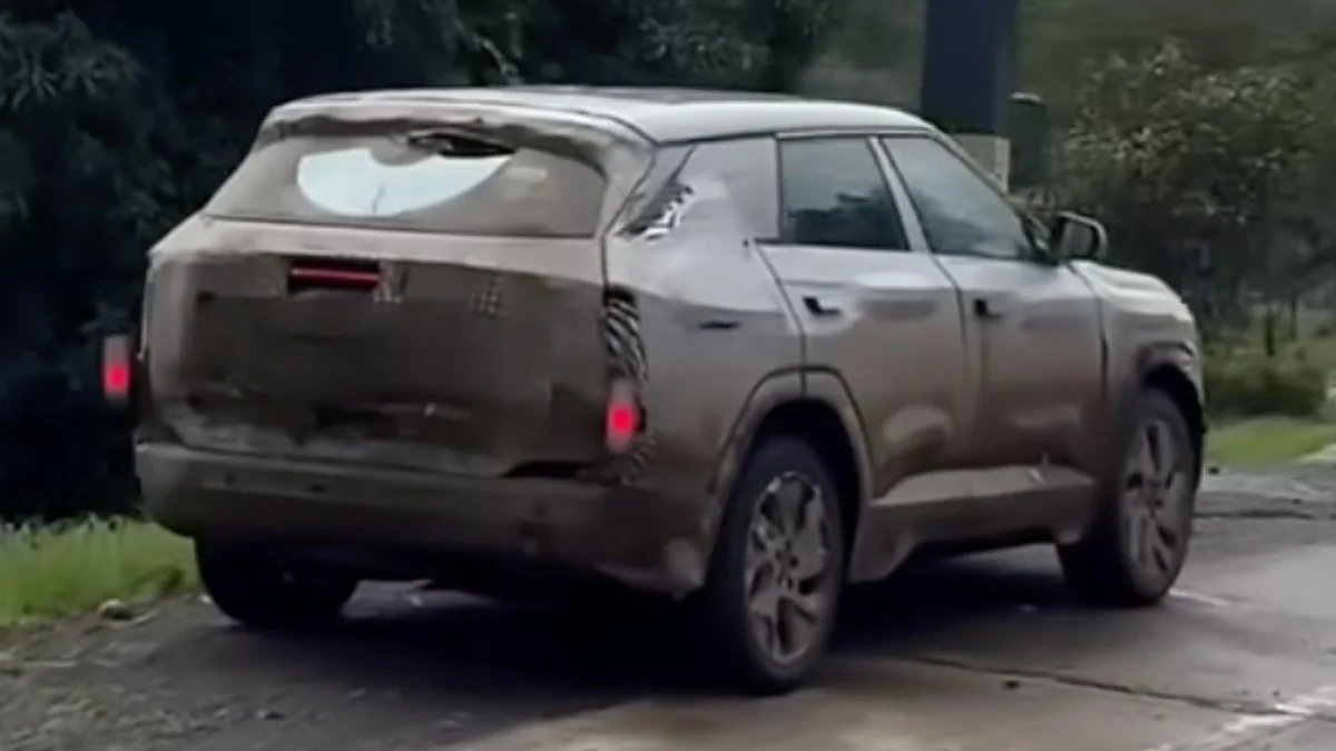 Mahindra BE 07 Rear Design Details