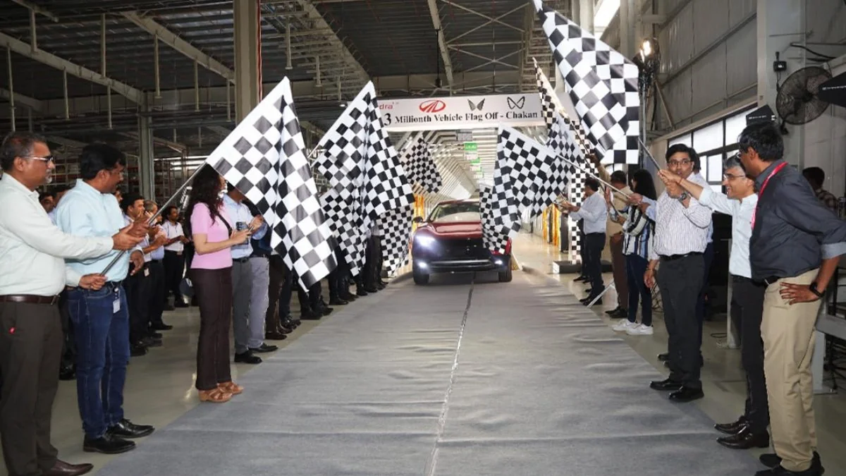 Mahindra BE 6 Roll Out Chakan Plant