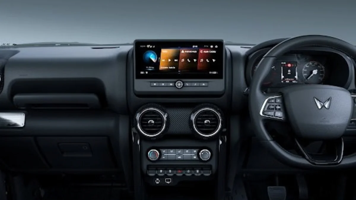Mahindra Thar OG Interior