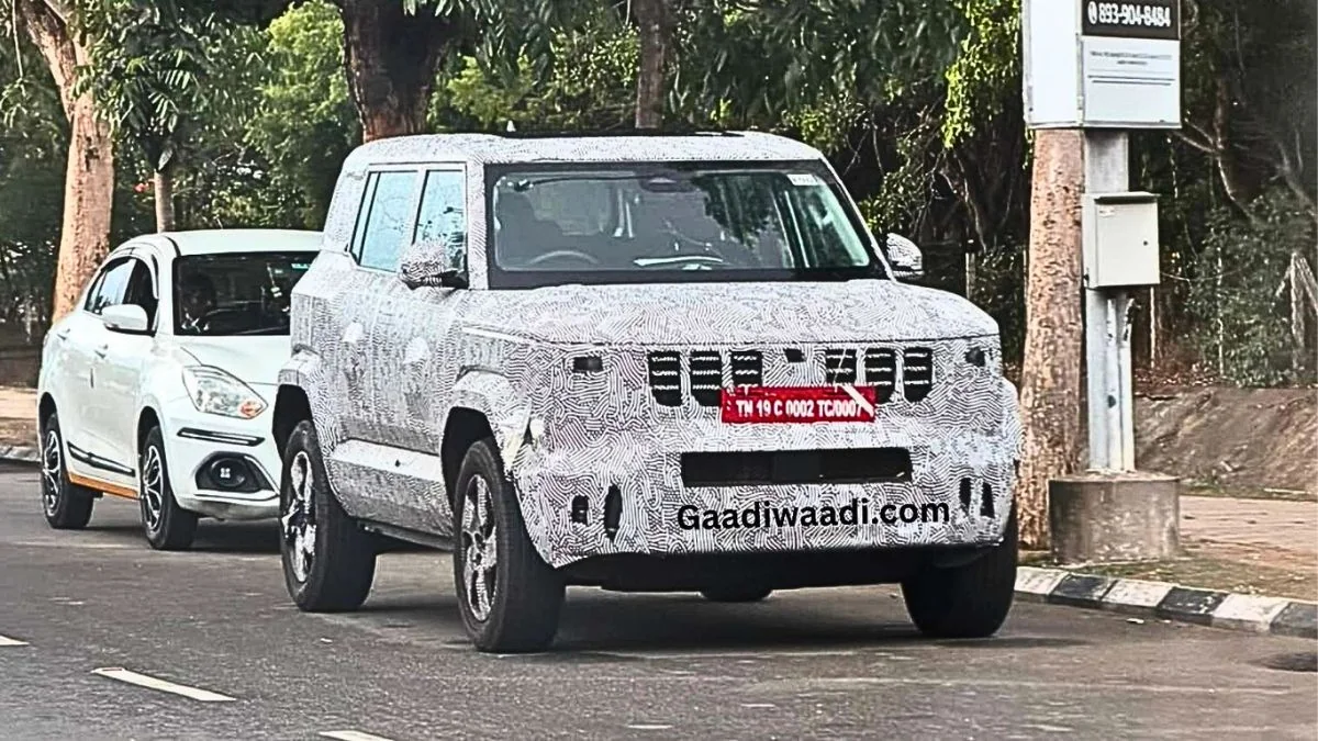 mahindr vision s new spy shots