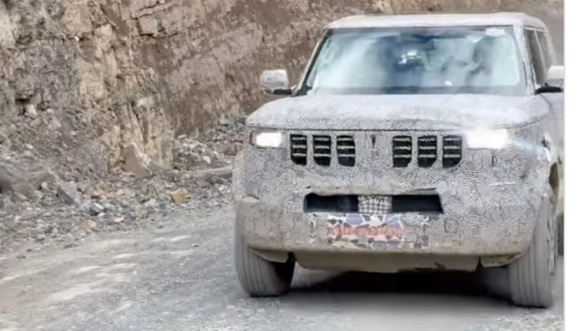 Mahindra Vision S Production Model Spied