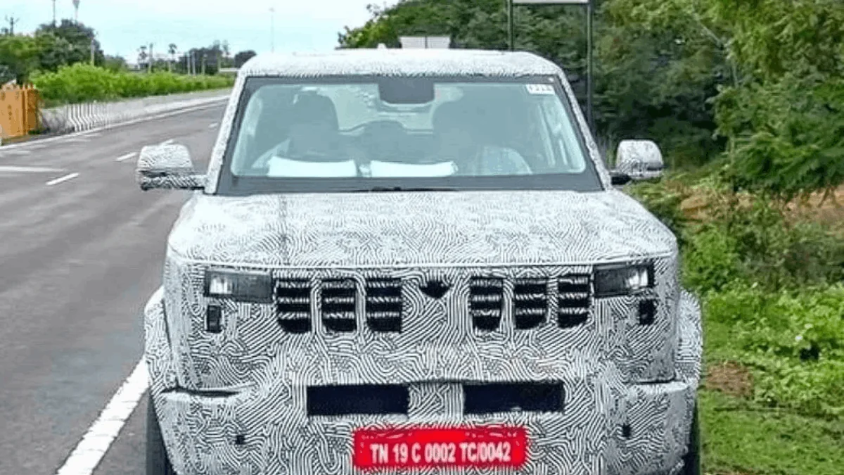 Mahindra Vision S Spied Testing