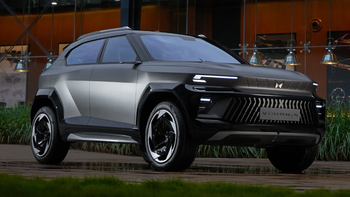 Mahindra Vision X coupe SUV