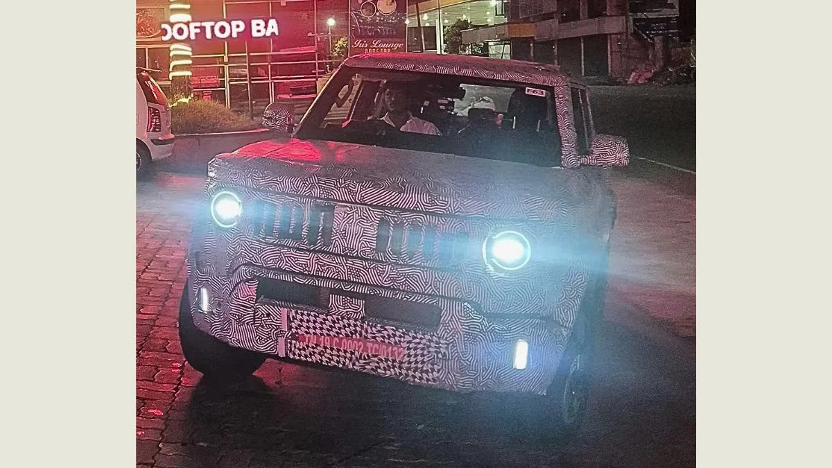 mahindra vision s spied