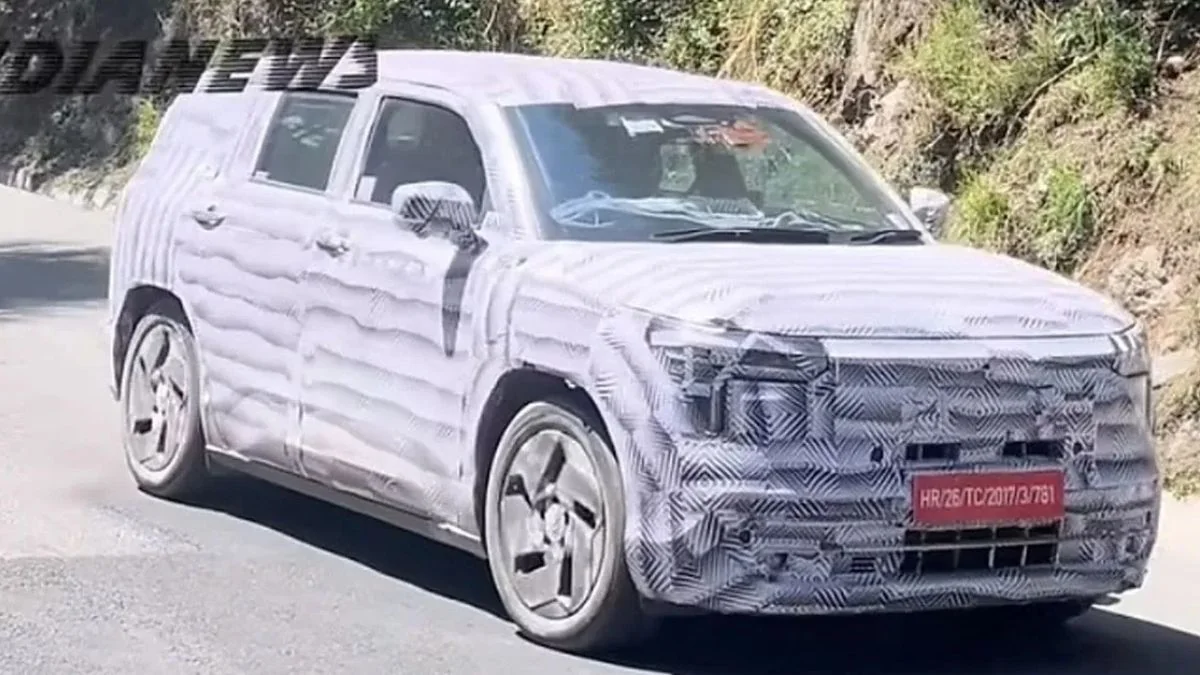 Maruti YMC Electric MPV Spied