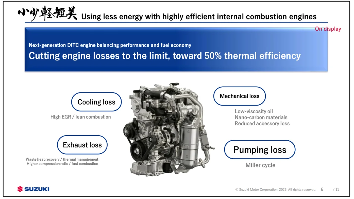 Maruti direct injection turbo petrol engine