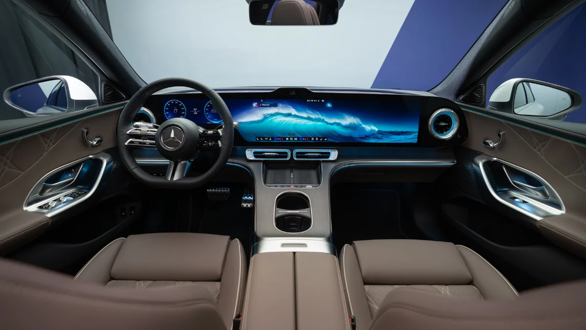 Mercedes C-Class Electric Interior