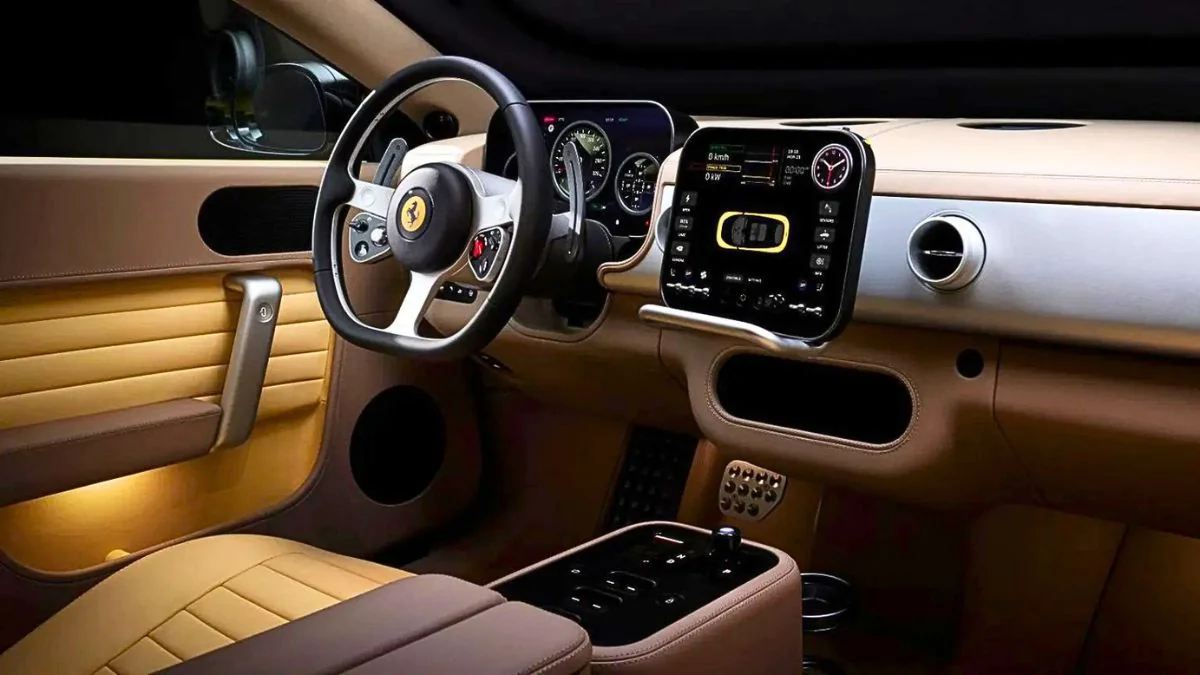 New Ferrari Luce Interior