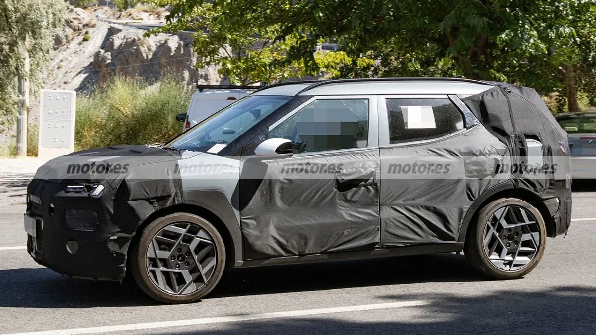 New Hyundai Bayon Side Profile Spied