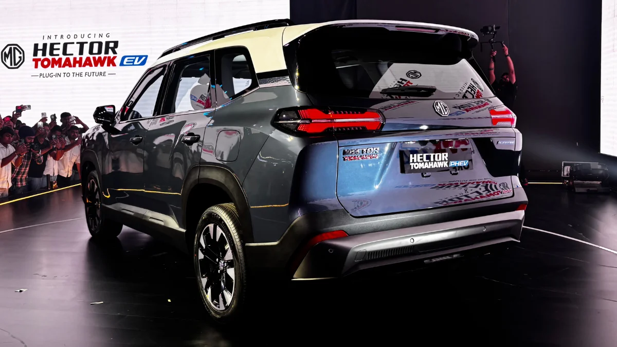 mg hector tomahawk phev range