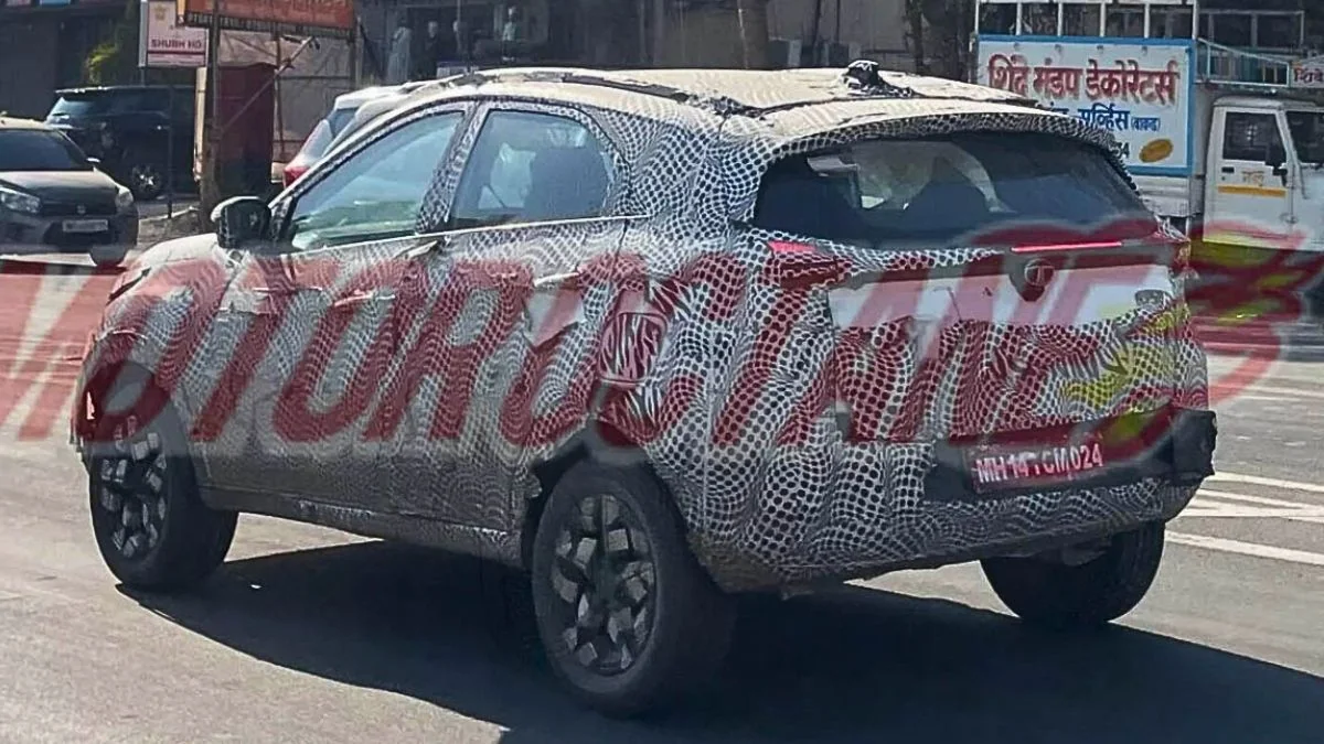 tata nexon spied