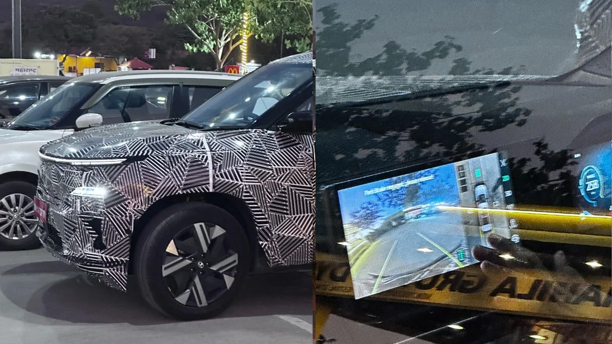 tata sierra ev interior spied