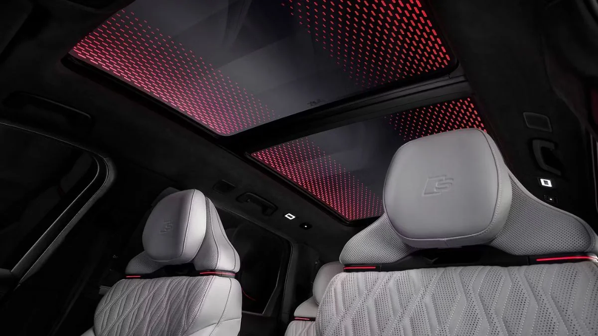Smart Panoramic Roof With Ambient Lighting