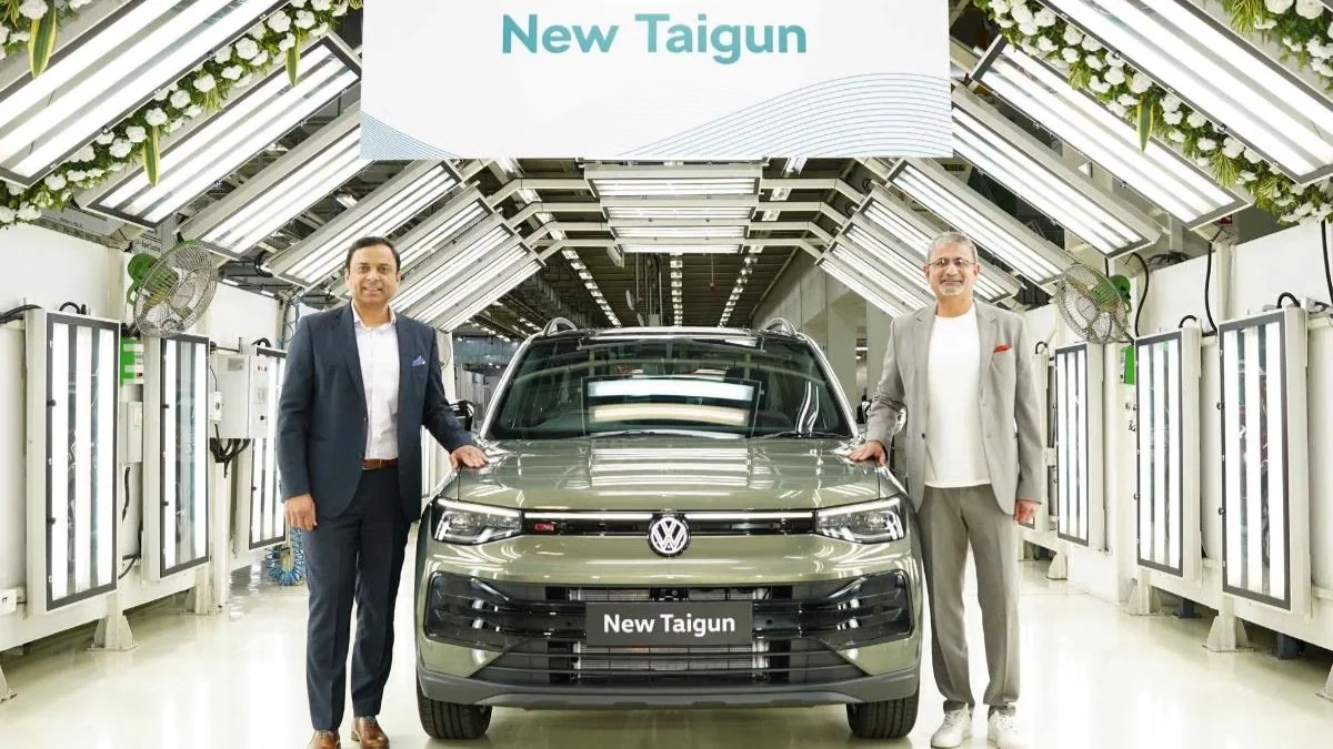 volkswagen taigun facelift revealed