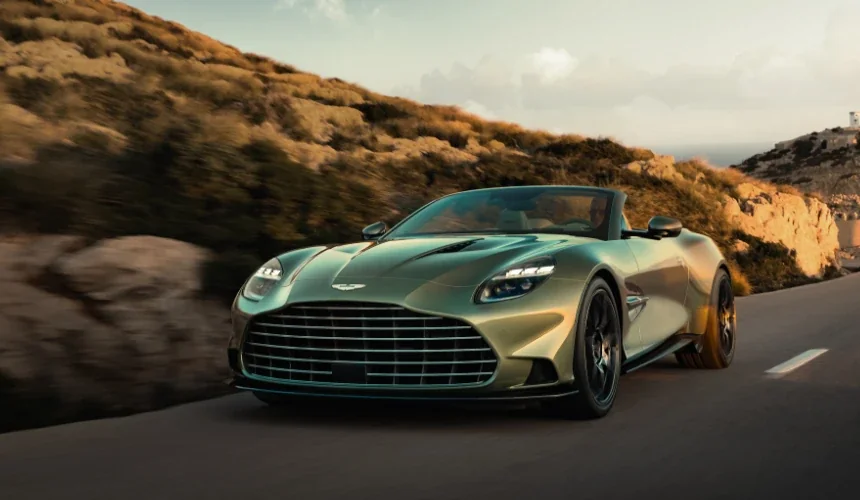 Aston Martin Vanquish Volante Breaks Cover