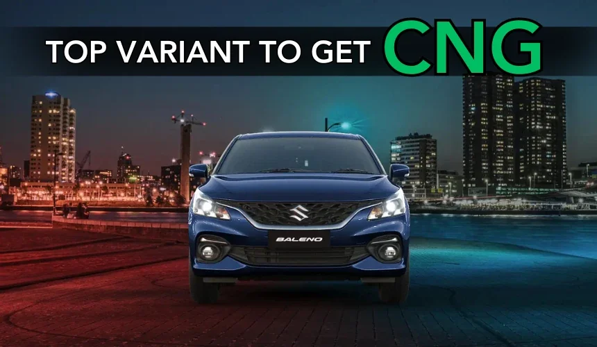 Maruti Baleno Top Variant To Get CNG Fuel Option