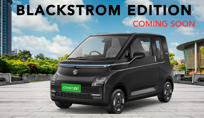 MG Comet EV Blackstorm Edition Coming Soon