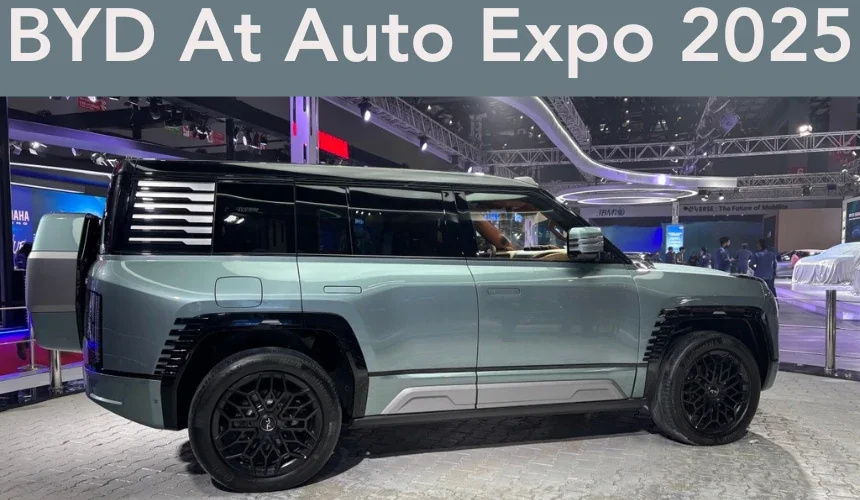 BYD Unveils New Electric and Hybrid Models at Auto Expo 2025