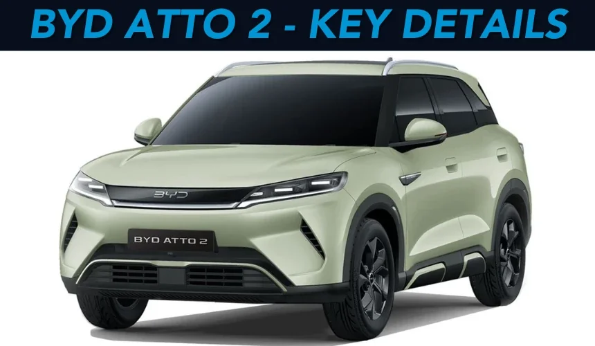 BYD Atto 2 to Rival Creta EV, Vitara Electric Rival - More Details Here